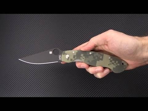 Складной нож Spyderco Military Model - C36GPCMOBK фото 13 Складной нож Spyderco Military Model - C36GPCMOBK фото 13