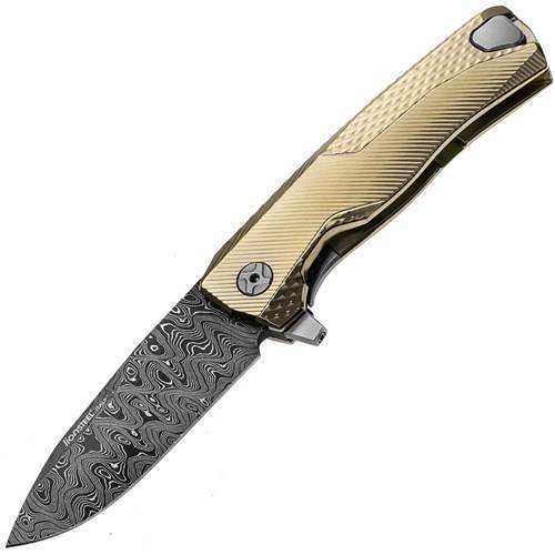 Складной нож Lion Steel ROK DD GL Damascus Gold Складной нож Lion Steel ROK DD GL Damascus Gold