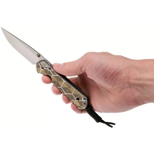 Складной нож Chris Reeve Large Sebenza 21 Gold фото 14 Складной нож Chris Reeve Large Sebenza 21 Gold фото 14