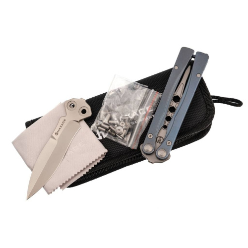 78 Maxace Knife Нож-со сменным лезвием Loran Blue фото 4