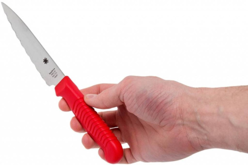 2011 Spyderco Нож кухонный универсальный Utility Knife K05SRD фото 8