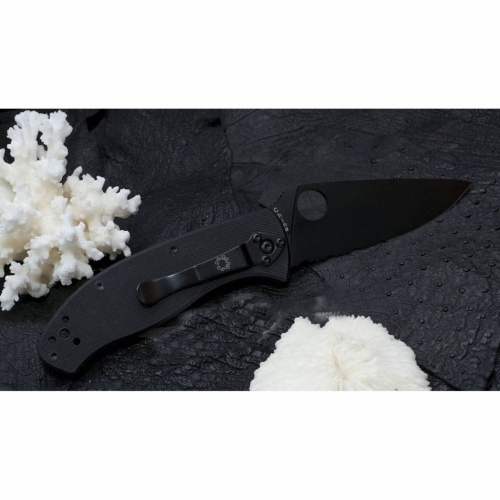 Складной нож Spyderco Tenacious™ 122GBBKPS фото 2 Складной нож Spyderco Tenacious™ 122GBBKPS фото 2