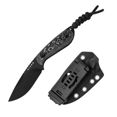 Туристический нож Kizer Buddy DLC сталь M390