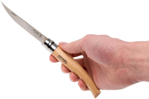 154 Opinel Нож складной филейный№10 VRI Folding Slim Beechwood фото 6 154 Opinel Нож складной филейный№10 VRI Folding Slim Beechwood фото 6