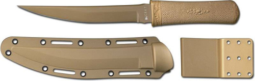 1239 CRKT Нож с фиксированным клинкомHissatsu (Desert Tan) фото 3