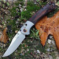 Рыбацкий нож Benchmade Hunt Series Mini Crooked River Wood 15085-2