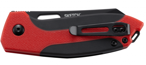 Складной нож CRKT Sketch™ Red фото 6
