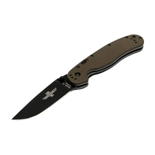 Складной нож Ontario RAT™-1A Assisted Black Blade Складной нож Ontario RAT™-1A Assisted Black Blade