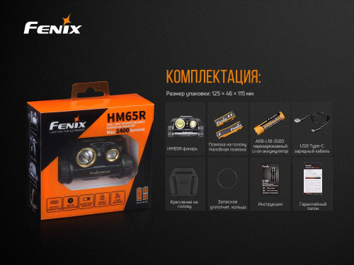 150 Fenix Налобный фонарьRaptor HM65R фото 7 150 Fenix Налобный фонарьRaptor HM65R фото 7