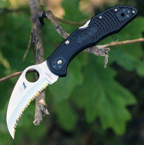Складной нож Spyderco Tasman Salt 2 - 106SBK2 фото 4 Складной нож Spyderco Tasman Salt 2 - 106SBK2 фото 4