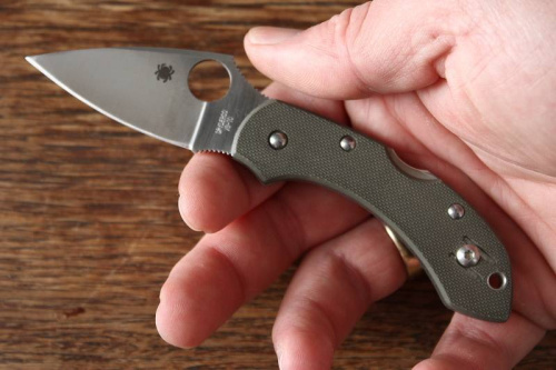 Складной нож Spyderco Dragonfly 2 Foliage Green - C28GPFG фото 2 Складной нож Spyderco Dragonfly 2 Foliage Green - C28GPFG фото 2