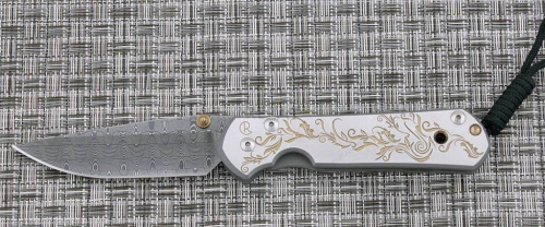 Складной нож Chris Reeve Large Sebenza 21 Unique Graphics Gold Leaf Складной нож Chris Reeve Large Sebenza 21 Unique Graphics Gold Leaf