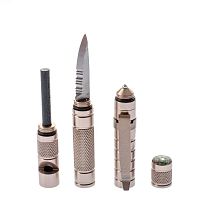 Скрытый нож China Factory Ручка-набор выживания 5 в 1