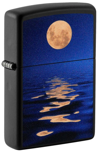 499 ZIPPO  ZIPPO Moon Sunsetпокрытием Black Light