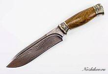 Военный нож  Авторский Нож из Дамаска №47
